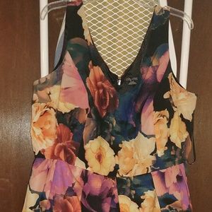 Floral cocktail dress